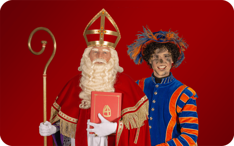 Op bezoek bij Sinterklaas!