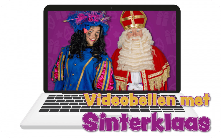 Videobellen met Sinterklaas