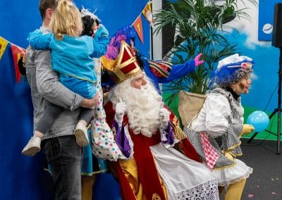 Bezoek van Sinterklaas