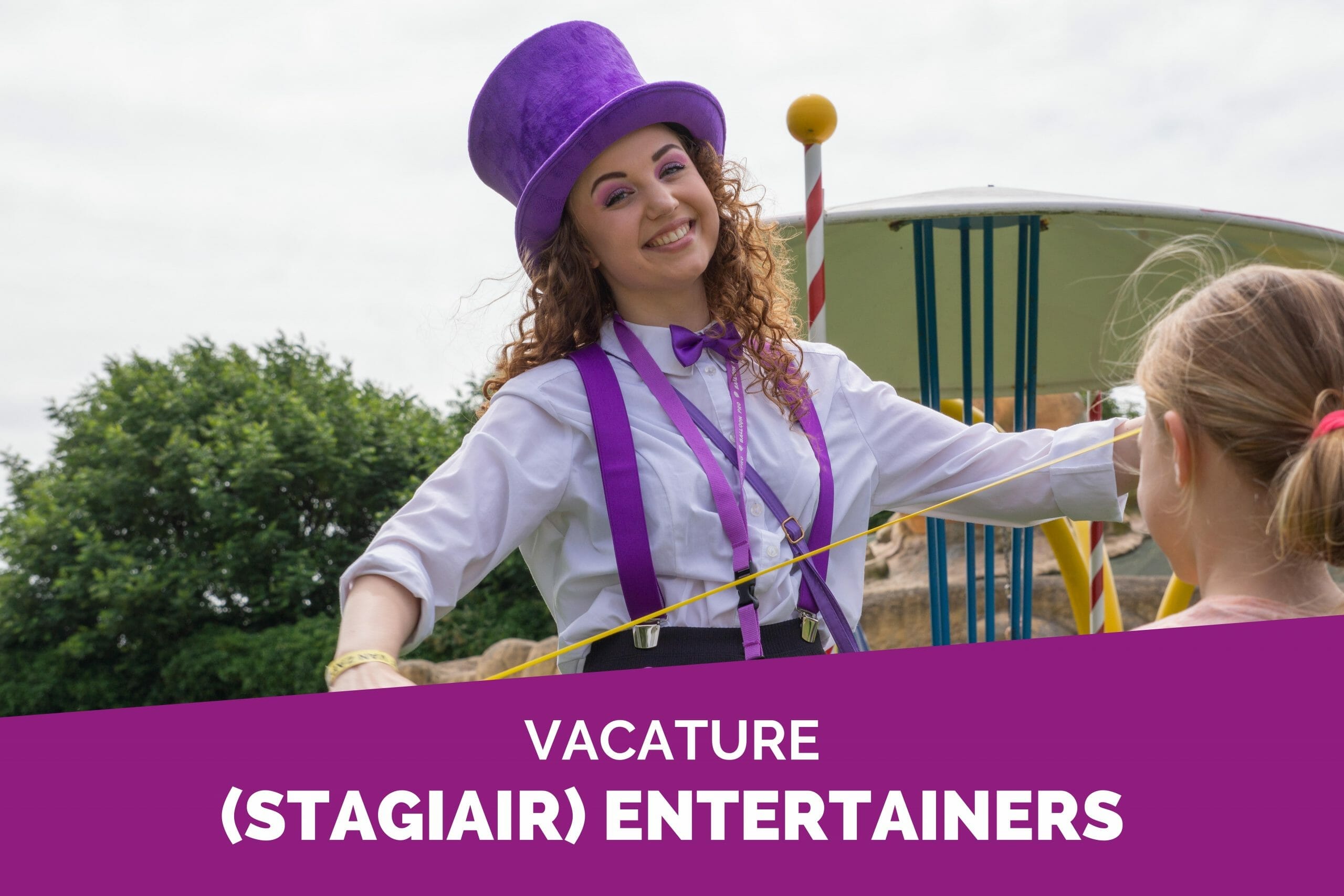 Vacature (STAGIAIR) ENTERTAINERS