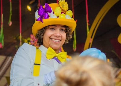 Ballonnenartiest Lente-Pasen