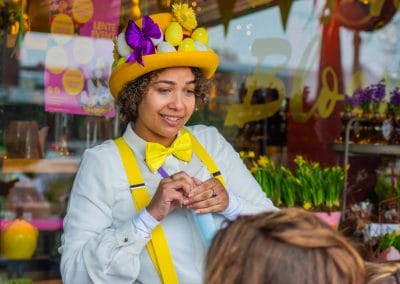 Ballonnenartiest Lente-Pasen