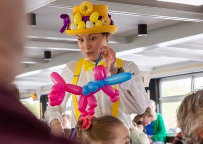 Ballonnenartiest Lente-Pasen