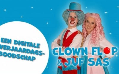 Verjaardagsvideo van Clown Flop & Juf Sas!